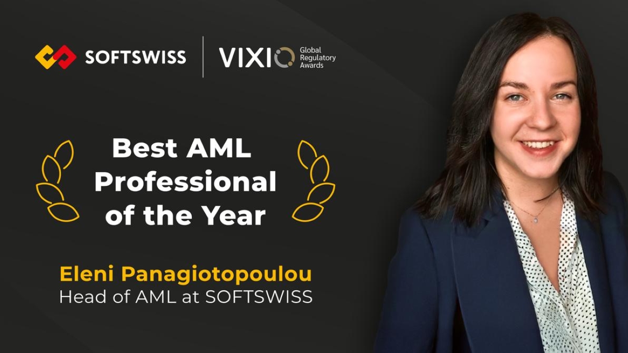 Eleni Panagiotopoulou z SOFTSWISS wyróżniona tytułem Best AML Professional 2025