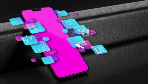 grafika telefon z różnymi funkcjam